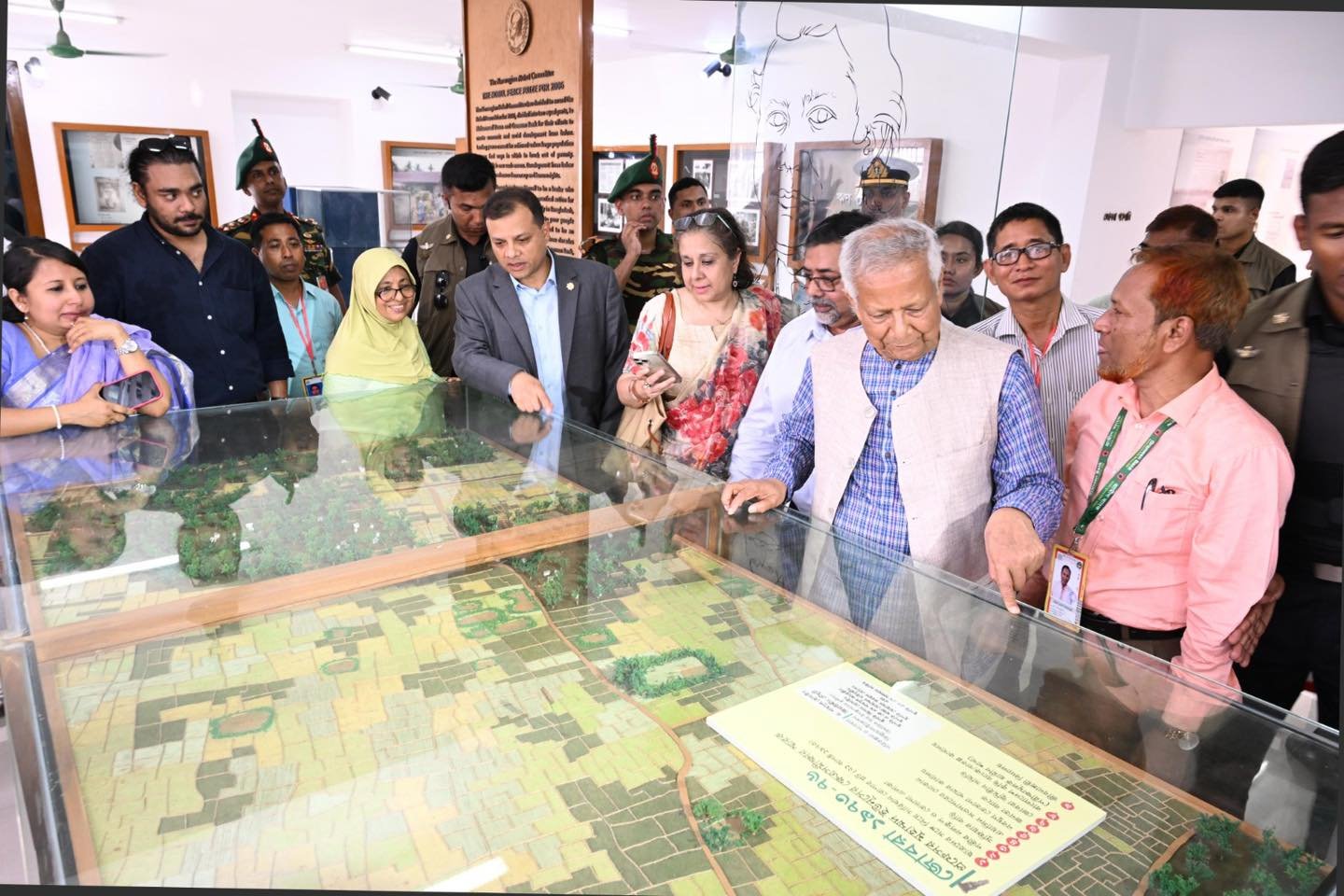 CA visits first branch of Grameen Bank