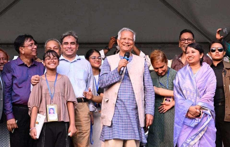 Prof Yunus greeted with boundless joy, emotion, love in his ancestral village