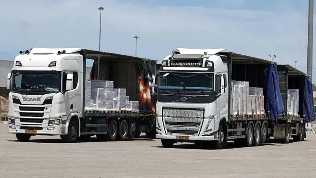 UN says around 90 aid trucks 'dispatched' into Gaza