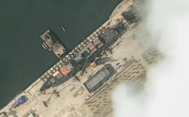 North Korea launches probe into warship launch accident