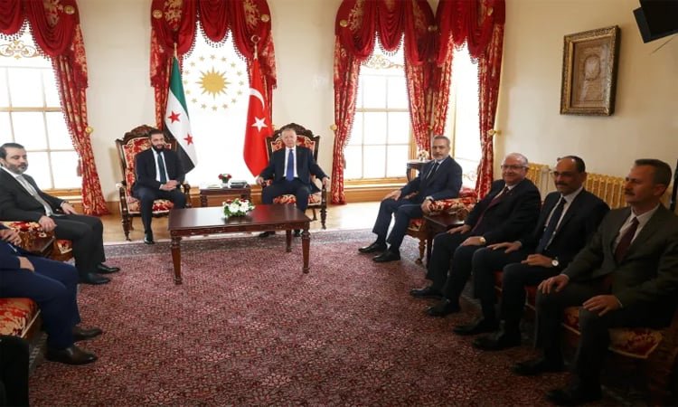Syrian leader meets Turkish president in Istanbul