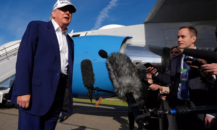 Trump says 'not happy' with Putin after Russia strikes Ukraine