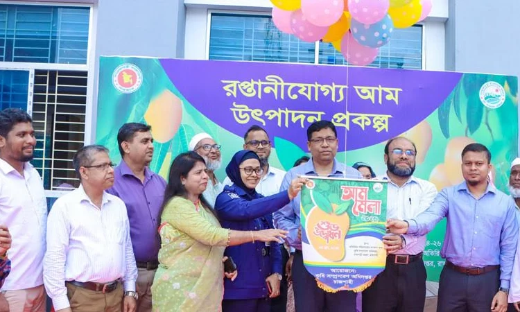Three-day mango fair kicks off in Rajshahi to boost production, export